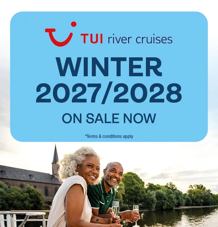 TUI River Cruises Winter 2027/28 Collection is now live!
